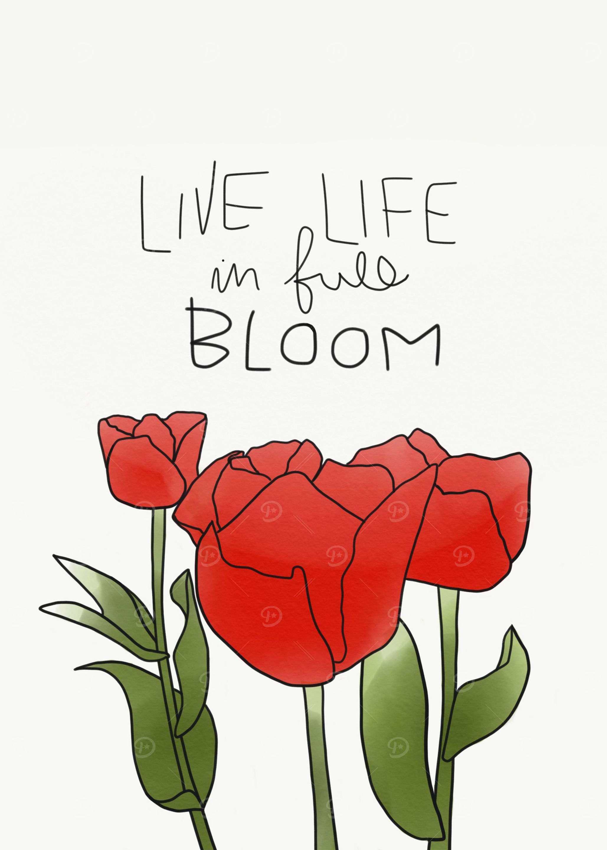 Live Life in full bloom