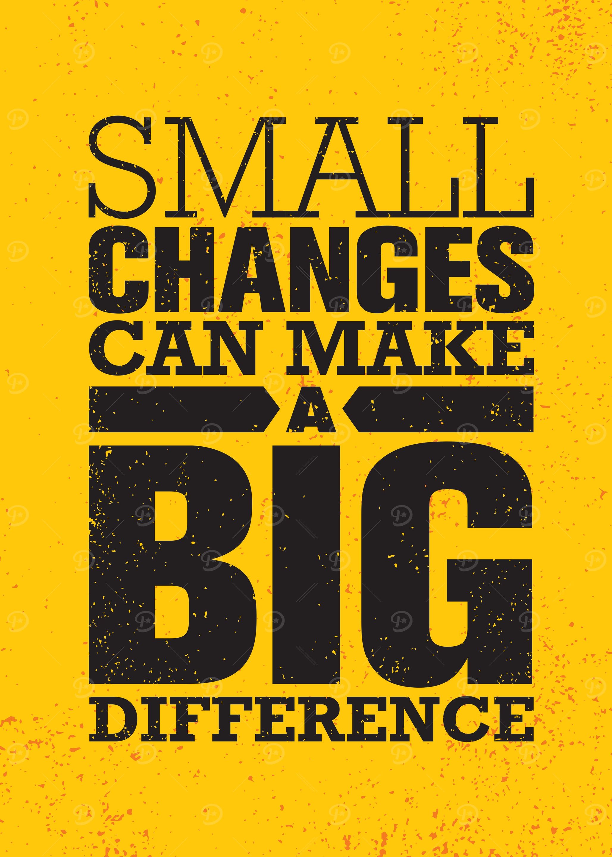 small changes