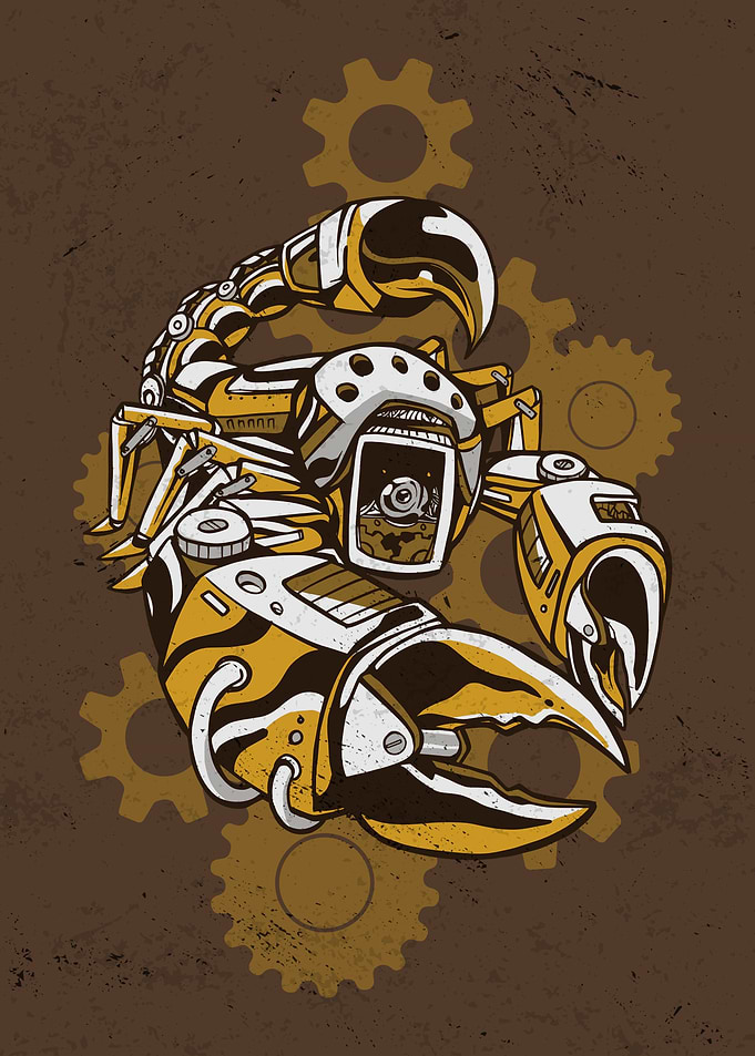 Steampunk Scorpion