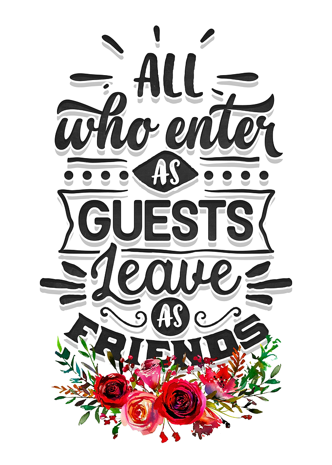 Leave as friends