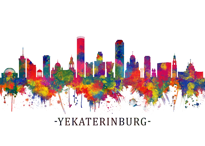 Yekaterinburg Skyline