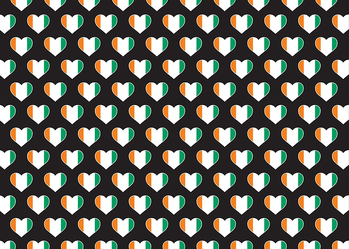 Love Cote dIvoire flag