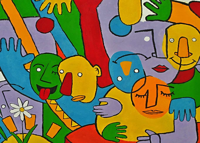 Colored Faces