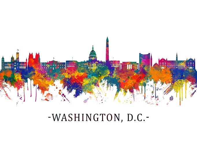 Washington DC Skyline