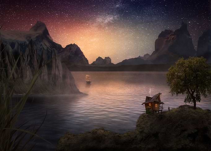 Hut on the Cliff