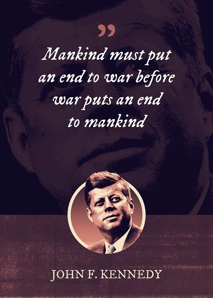 Mankind must put an end to