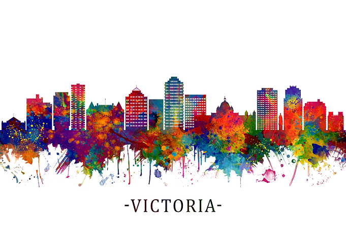 Victoria Canada Skyline