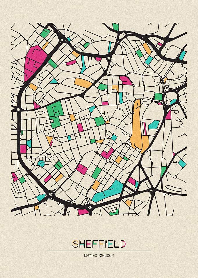 Sheffield Map