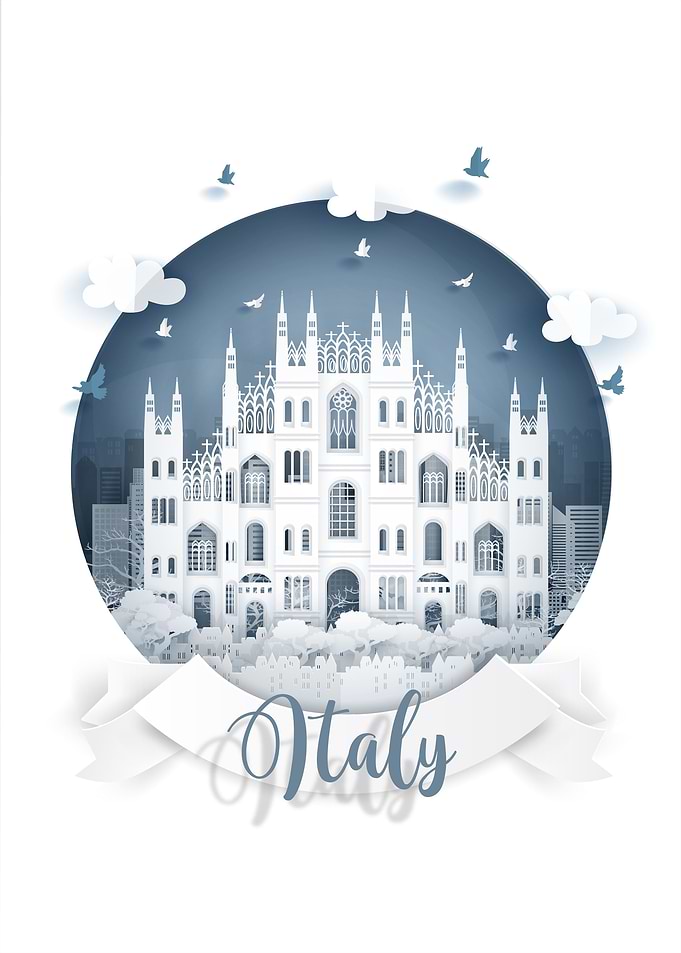 Italy Papercut Art