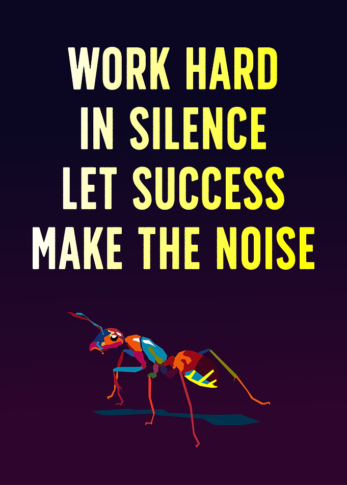 work hard