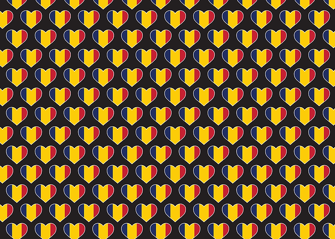 Love Chad flag Motif