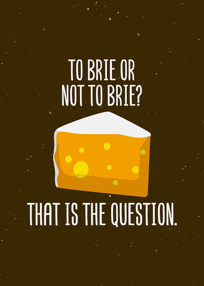 Funny Cheese Wall Art