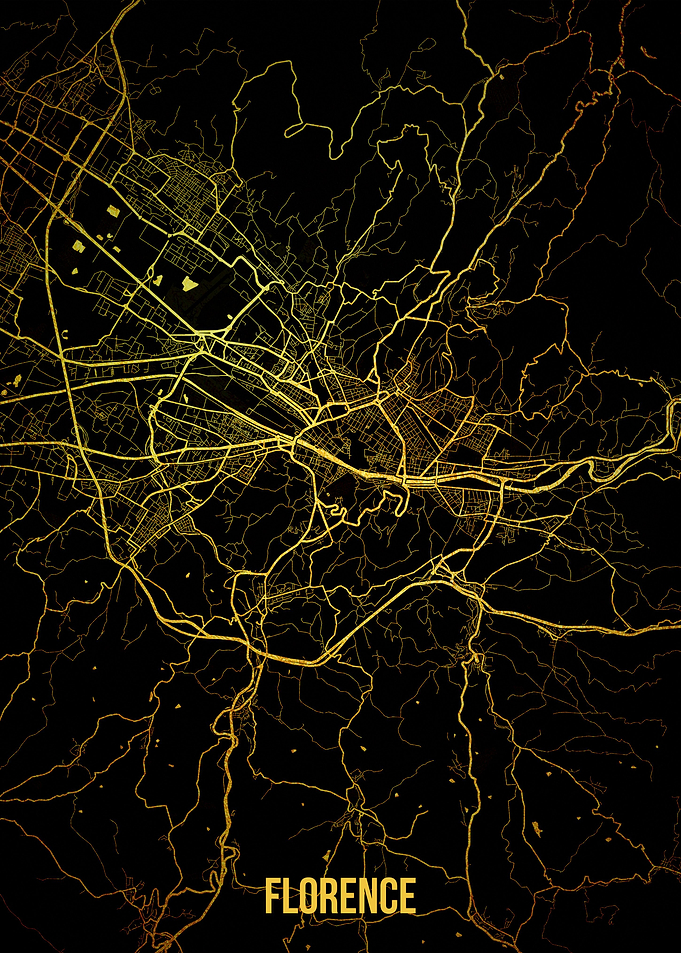 Florence gold map