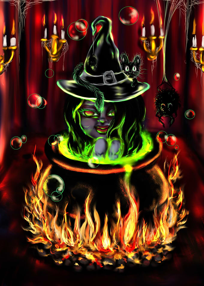 A witches bubble batch