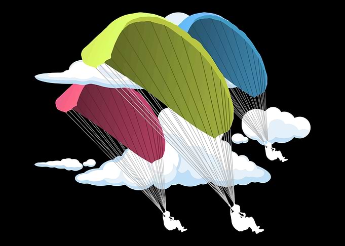 Paragliding gift