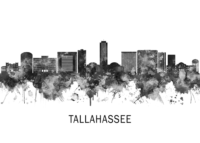 Tallahassee Florida BW