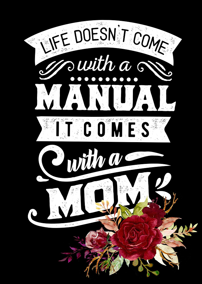 It comes with a mom