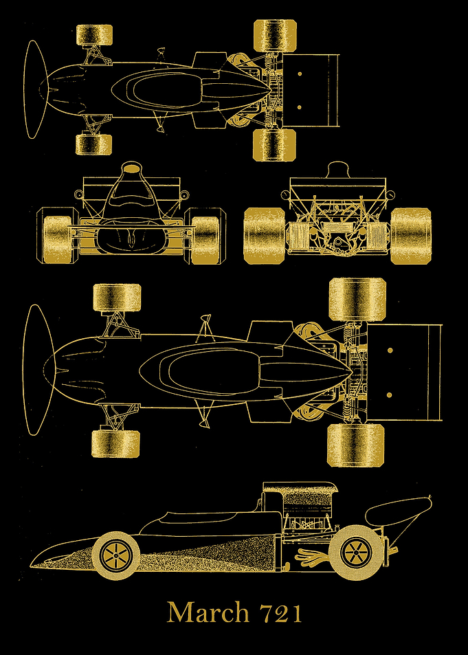 March 721 Blueprint gold
