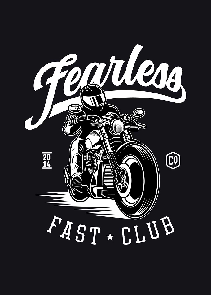 fearless fast club biker