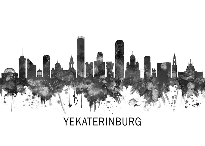 Yekaterinburg Russia BW