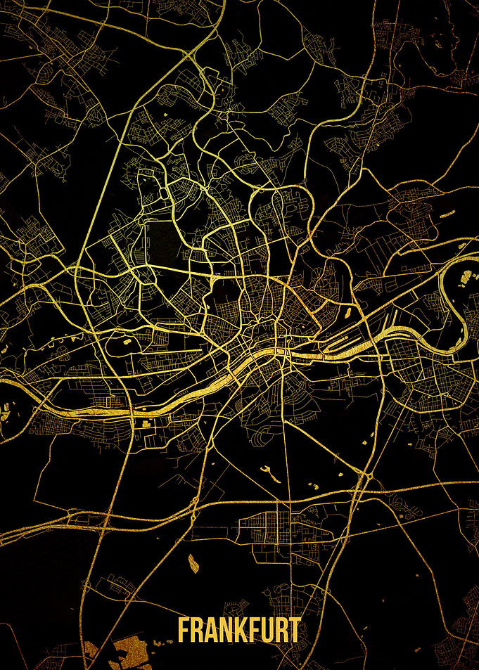 Frankfurt gold map
