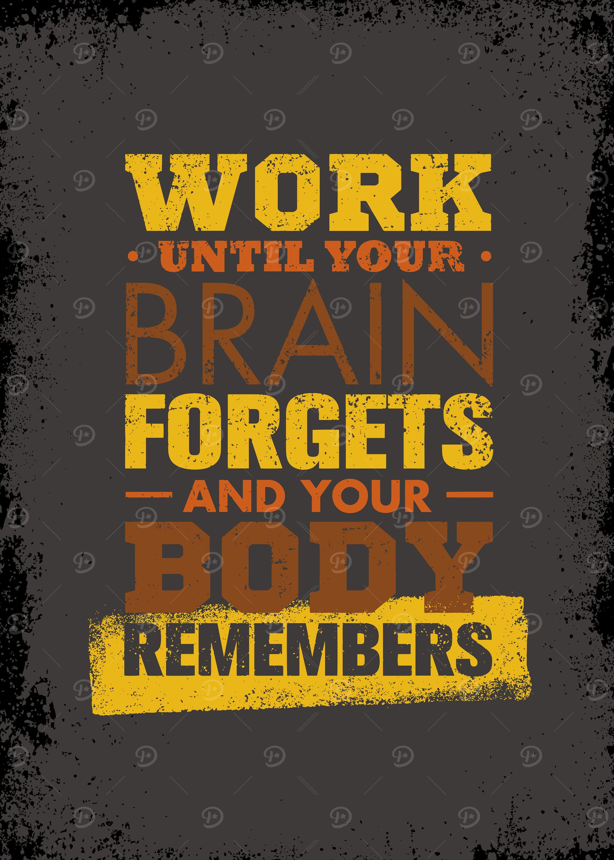 work until your brain