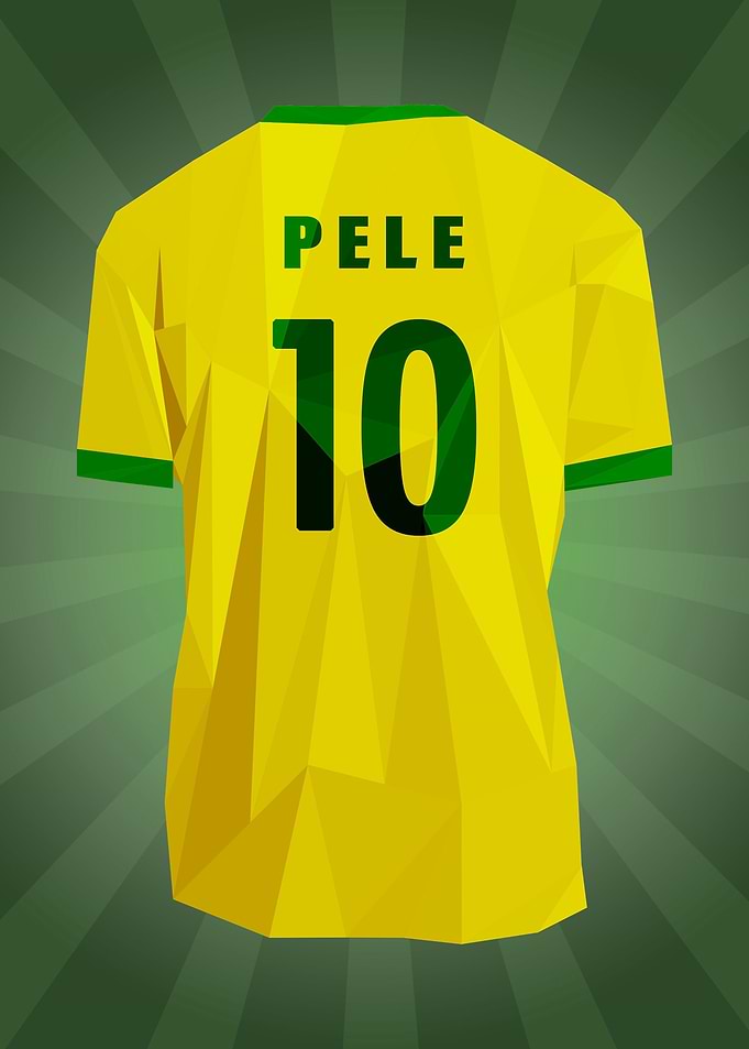Pele Soccer Jersey