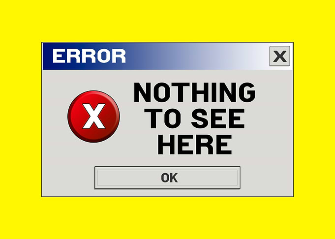 Error box nothing to see h