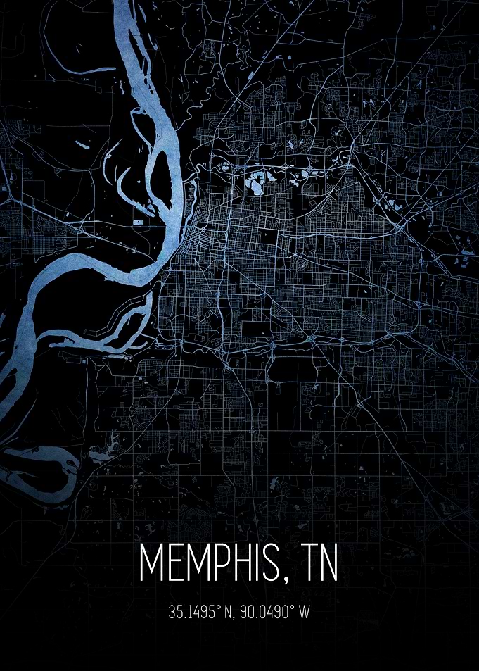 Memphis City Map