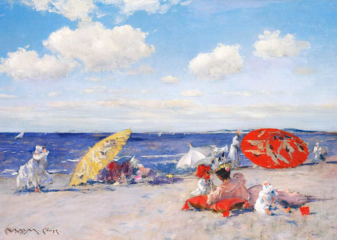 At the seaside