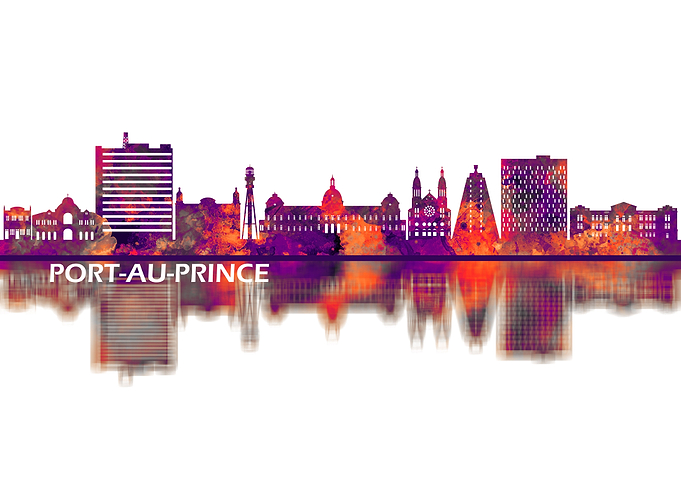 Port Au Prince Skyline