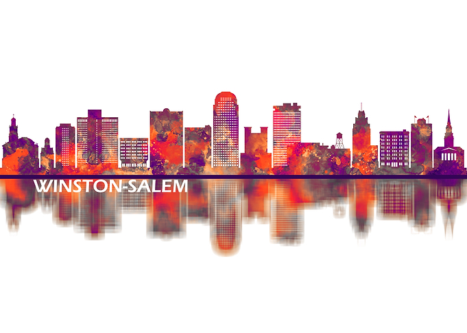 Winston Salem Skyline