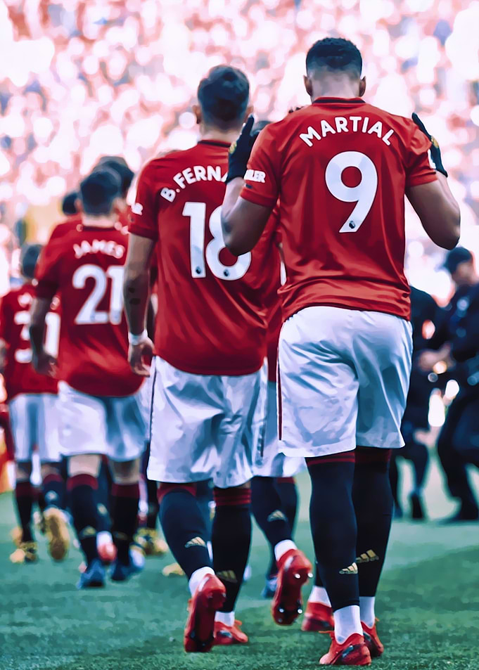 Man Utd Walk Out 1