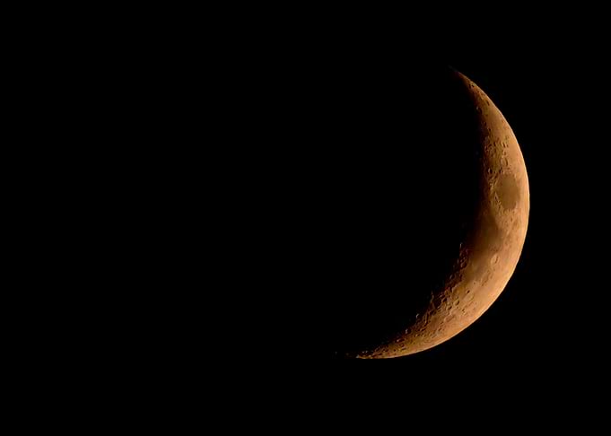Crescent moon