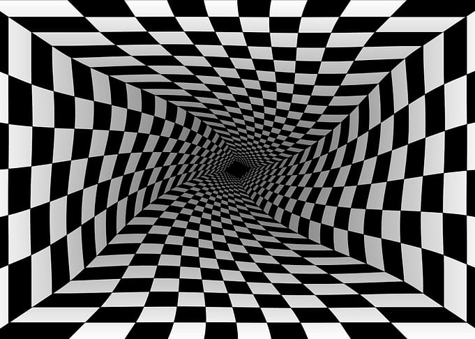 Optical Illusion Vortex 3D