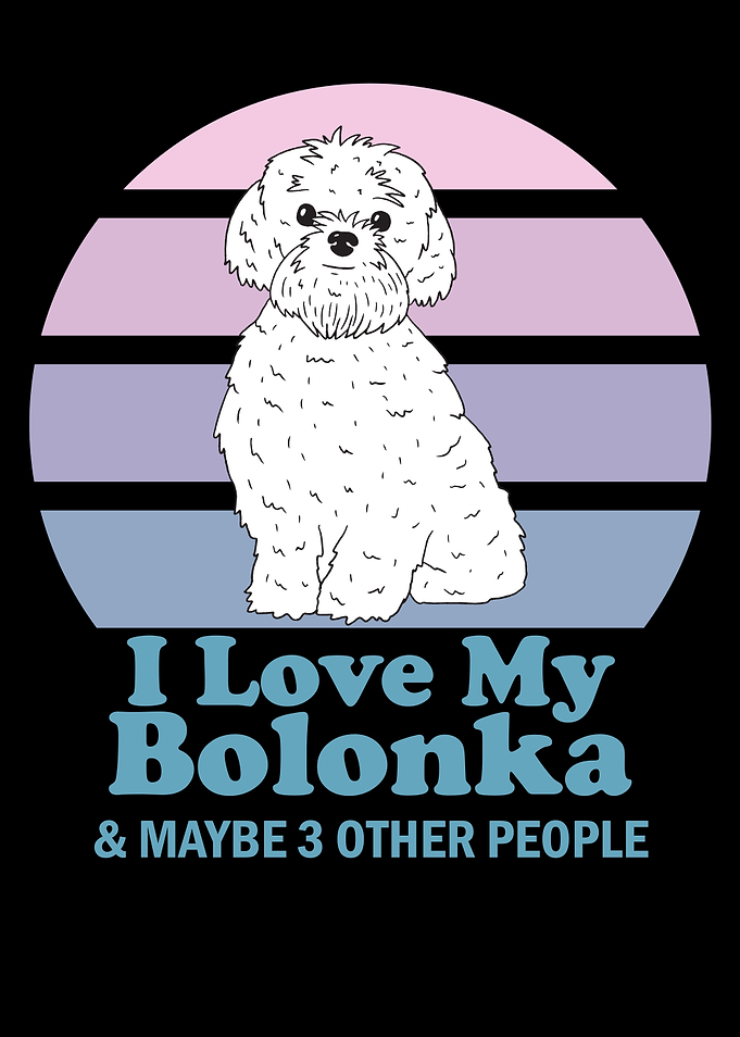 I Love my Bolonka and 3