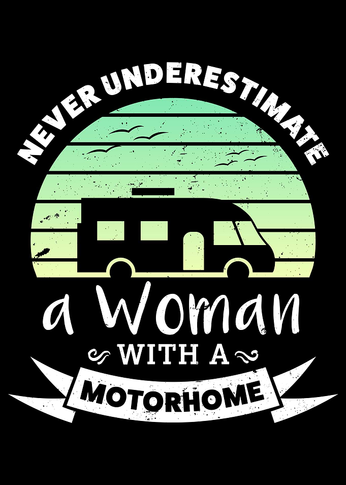 Women with a Motorhome