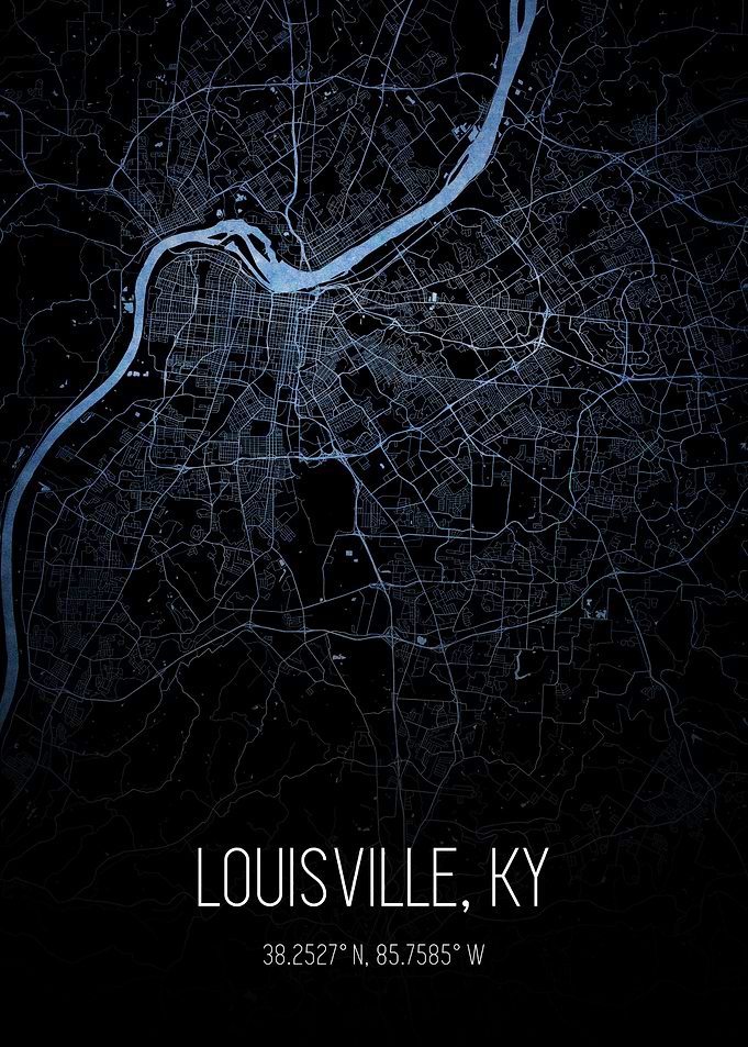 Louisville City Map
