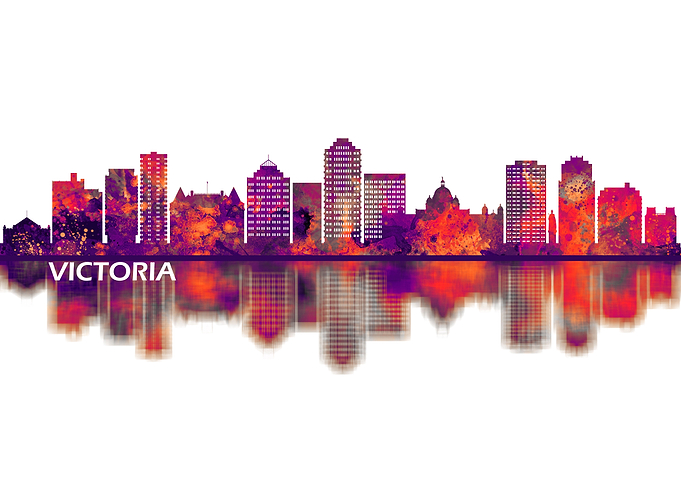 Victoria Canada Skyline