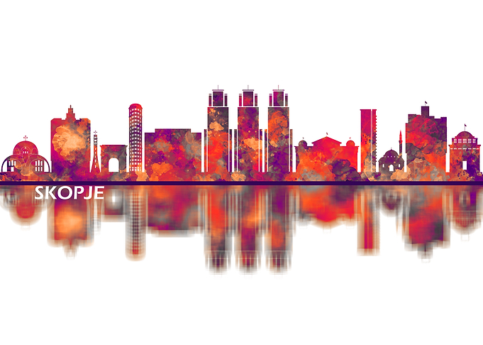 Skopje Skyline