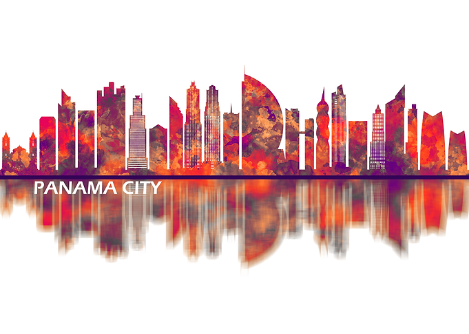 Panama City Panama Skyline