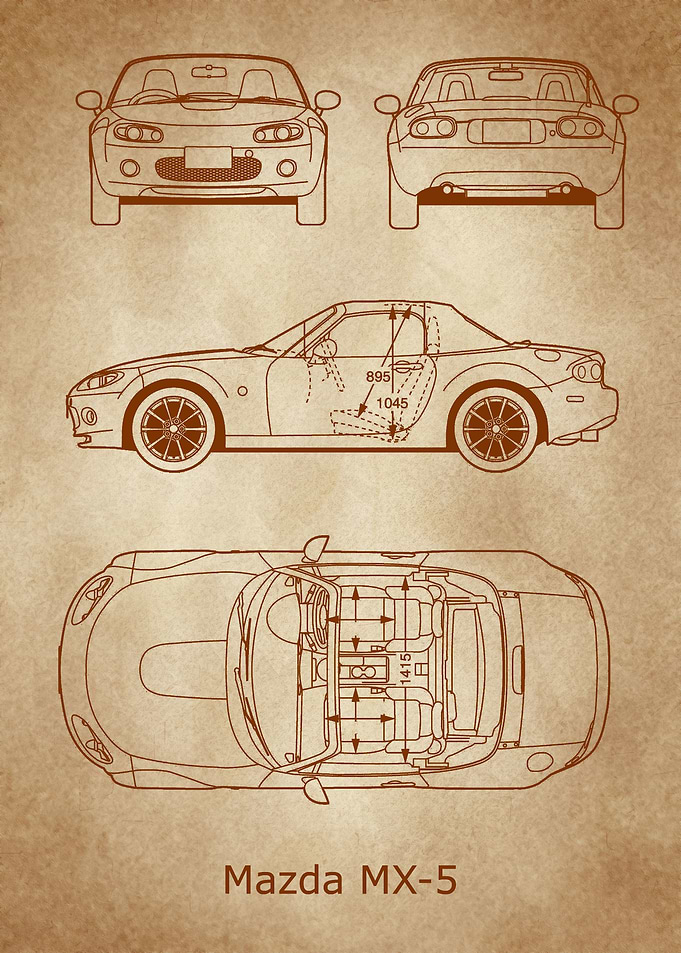 Mazda MX5 2009 old