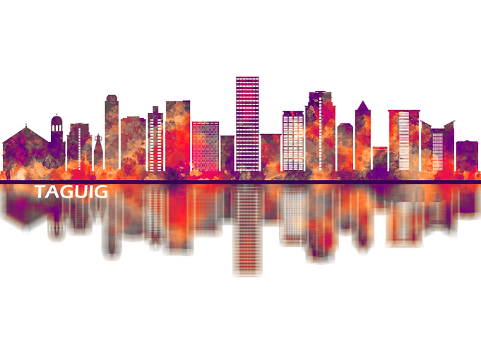 Taguig Philippines Skyline