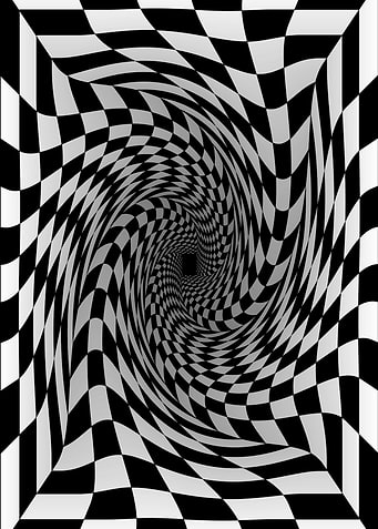 Optical Illusion Vortex 3D