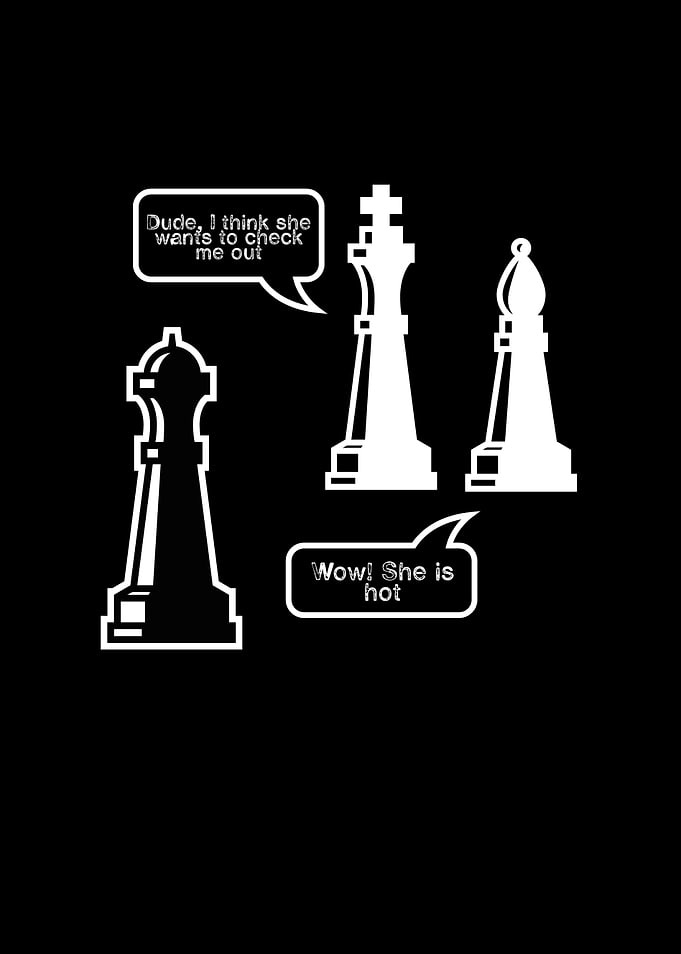 Funny chess pieces