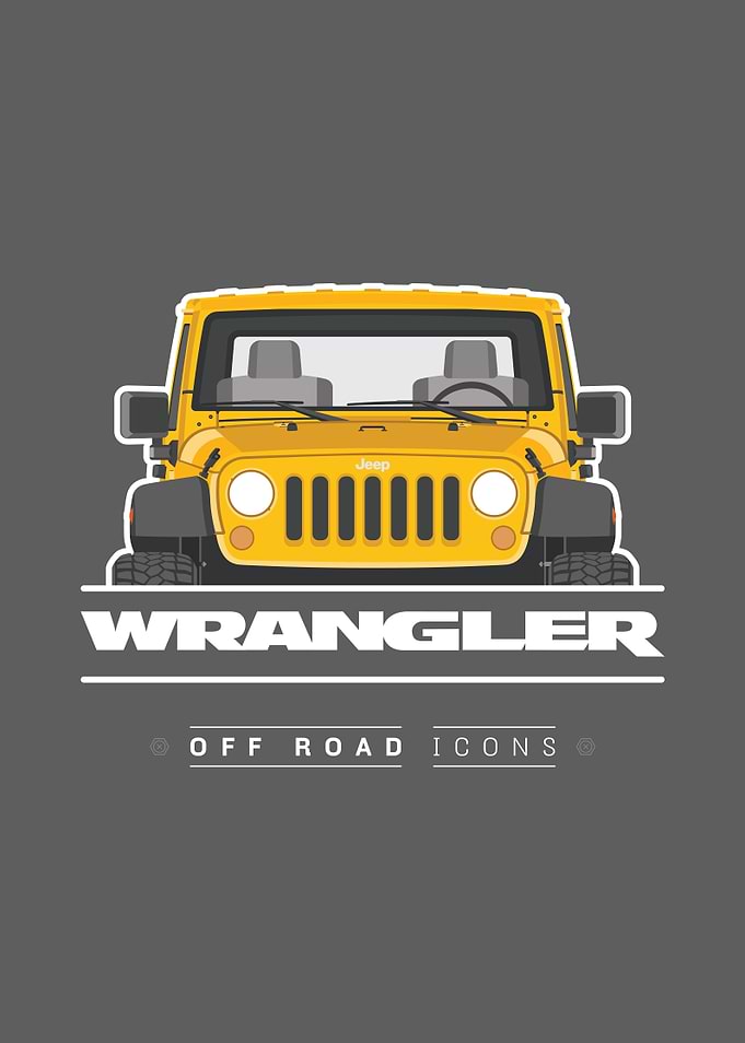 Wrangler yellow badge