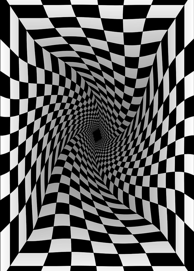 Optical Illusion Vortex 3D