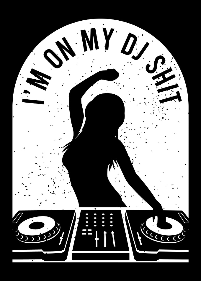 DJ Turntable Mixer Headset