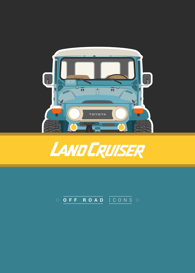 FJ40 black blue