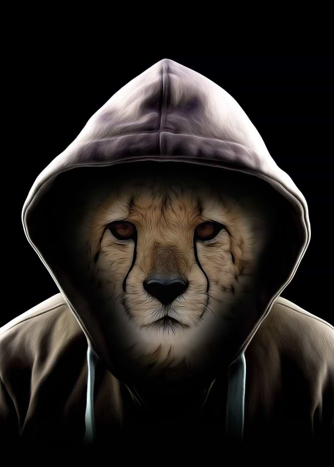Hoodie Cheetah